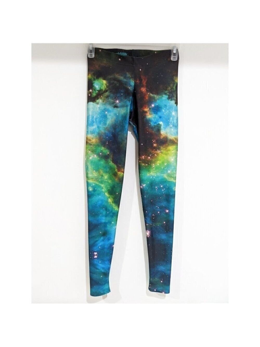 Blackmilk | Galaxy Green Leggings